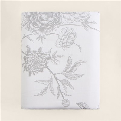 Пододеяльник 1.5-спальный SL Home Flowers, 150×220 см, сатин