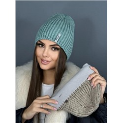 Шапка 60366 (Изумруд)