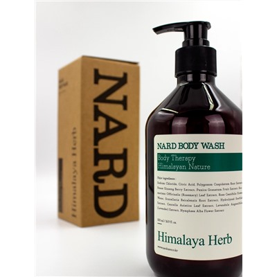 BOUQUET GARNI NARD - ГЕЛЬ ДЛЯ ДУША С ЭКСТРАКТАМИ ЧАЙНОГО ДЕРЕВА И РОЗМАРИНА BODY WASH TEA TREE ROSEMARY, 500 МЛ