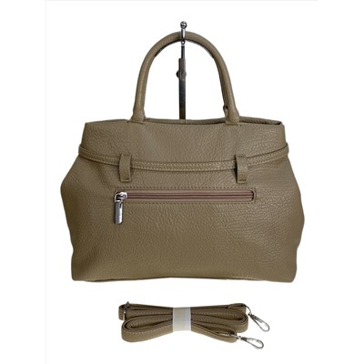 Женская сумка из искусственной кожи, цвет хаки
