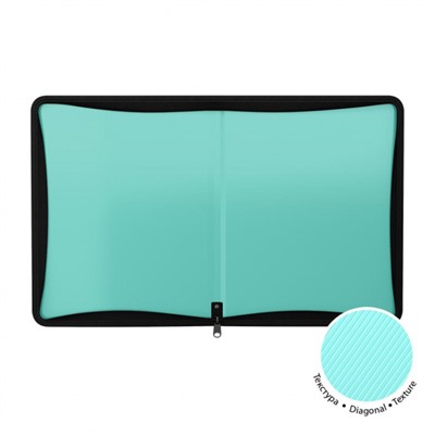 Папка на молнии вокруг А4 50356 Matt Pastel ассорти ErichKrause