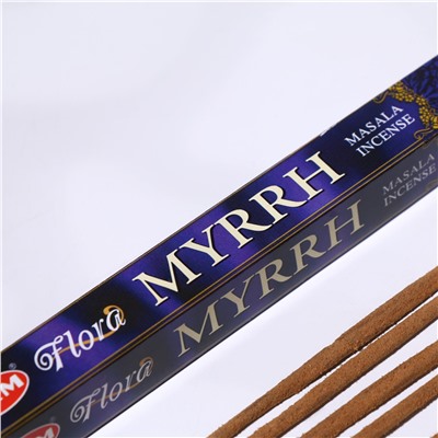 HEM Благовония шестигранник упаковка: MYRRH 6 уп.
