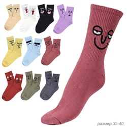 Носки женские р. 35-40 / ZIXIN-6 /уп 20/ ОДНА ПАРА