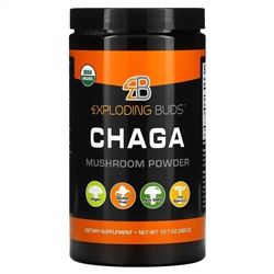 Exploding Buds, чага, грибной порошок, 360 г (12,7 унции)