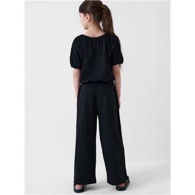 Комплект трикотажный для девочек: джемпер (футболка), брюки