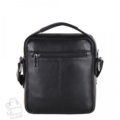 Сумка мужская кожаная 1927BSDH black Heanbag