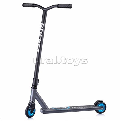 Самокат трюковый ROCKET, колеса PU/алюминий 100 мм,ABEC 7