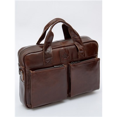 Портфель 11017Z brown Zinimsk
