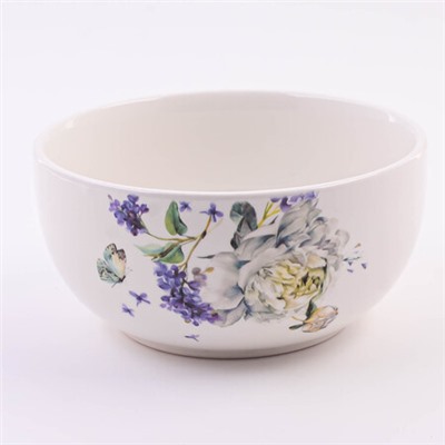 60207 Супница 580мл Букет фантазий доломит LR (х36)