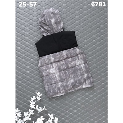 Жилет 6781 т.бежевый