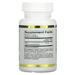 California Gold Nutrition, Fisetin with Novusetin, физетин, 100 мг, 30 растительных капсул