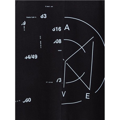 Платье женское CONTE Платье из футера свободного кроя «Geometry» LPL 1640