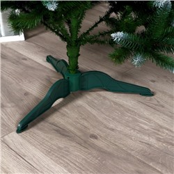 Искусственная ёлка с ягодами и инеем «Принцесса», 180 см, ПВХ ветки отгибаются