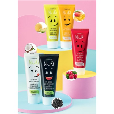 Зубная паста Nuki «От налета и зубного камня» без фтора