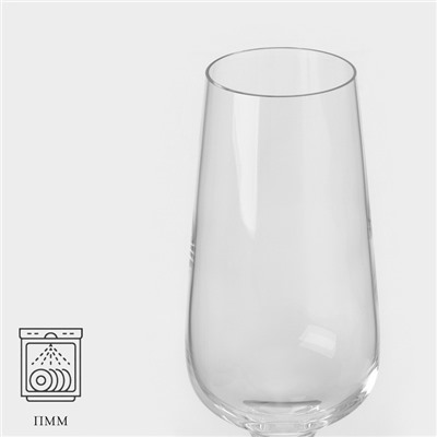 Набор фужеров для шампанского Chef&Sommelier SUBLYM, 210 мл, 6 шт., хрустальное стекло, прозрачный