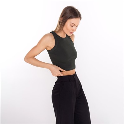 Топ женский Little Secret, тёмно-зелёный, размер 42 (S)