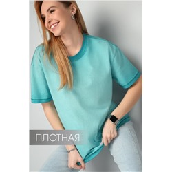 Женская футболка оверсайз с эффектом градиент Happyfox