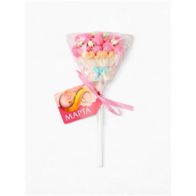 Леденец на палочке «8 марта, цветы», 30 г