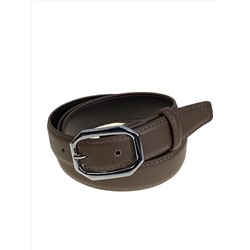 Ремень женский из искусственной кожи , цвет  серо-коричневый