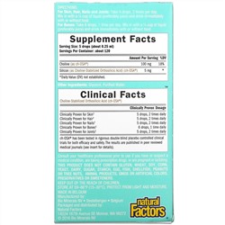 BioSil by Natural Factors, ch-OSA, улучшенный источник коллагена, 30 мл (1 жидк. унция)