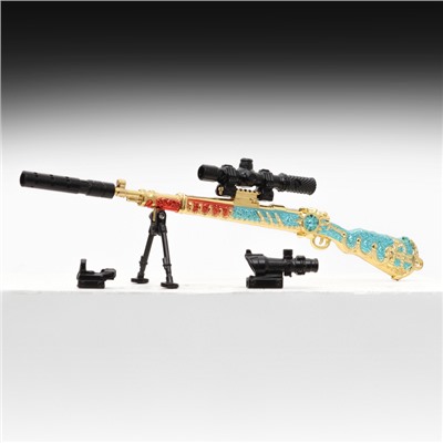 Макет оружия «Сувенирная снайперская винтовка. Ice Queen», 26 см
