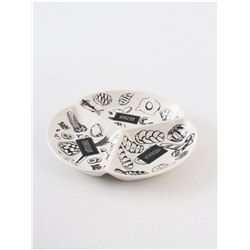 УЦЕНКА Тарелка для правильного питания гарвардская «ПП», 19 см