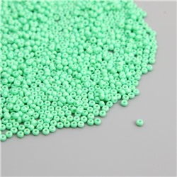 Бисер стекло 12/0 «Бирюзовый», ровный №680, 450 г