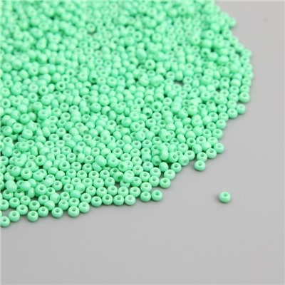 Бисер стекло 12/0 «Бирюзовый», ровный №680, 450 г