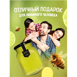 Мед-суфле с лаймом и имбирем 1 кг.