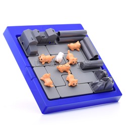 Игра развивающая "Кошки-мышки" в коробке