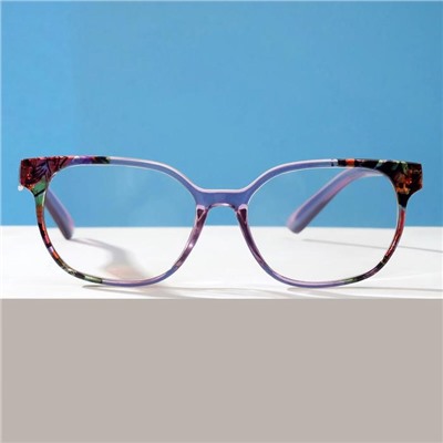 Готовые очки Oscar 8167, цвет фиолетовый, отгибающаяся дужка, +3,25