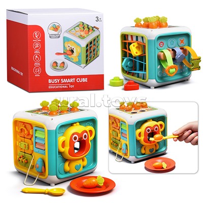 Куб развивающий "Развивайка" в коробке