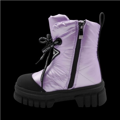 Дутики В5015-17 фиолетовые