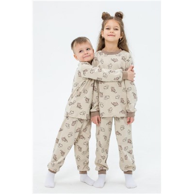 Пижама интерлок Морфей 10117 (Бежевый)
