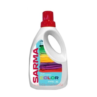 Сарма Средство для стирки жидкое Color 1,4л  2434