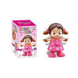 Интерактивная игрушка - танцующая девочка (12x12x22 см)