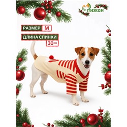 Футболка для животных Santa, M (ДС 30, ОГ 40 см)