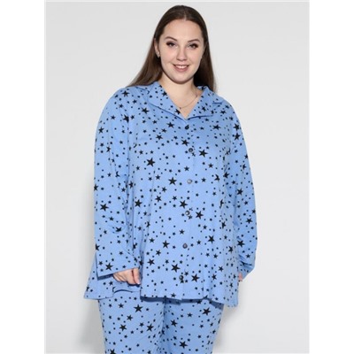 Пижама "Звезда" голубой
