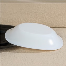 Столовый сервиз Luminarc Carine, 18 предметов, стеклокерамика, белый, чёрный