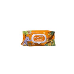 Pamperino Влажные салфетки 130шт Kids Детские с ромашкой и витамином Е