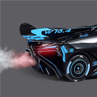 Машина "Гоночный вираж" (свет, звук, дым) в коробке