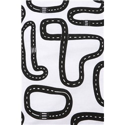 КПБ с простыней на резинке арт. КПБ-ПР/дорога НАТАЛИ, 878539