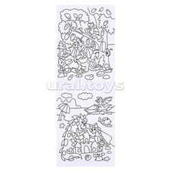 Мини-раскраска. Драконы