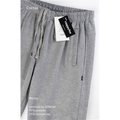 Мужские брюки из футера двухнитки Happyfox