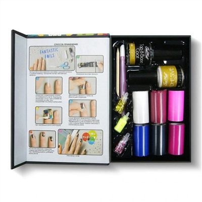 JessNail Фольга переводная для дизайна ногтей №016 18557