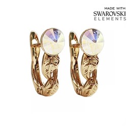 Серьги с кристаллами Swarovski