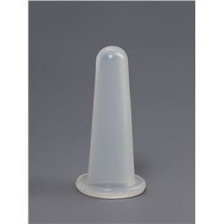 Банка вакуумная для массажа, размер M, d=3.9 см, прозрачная