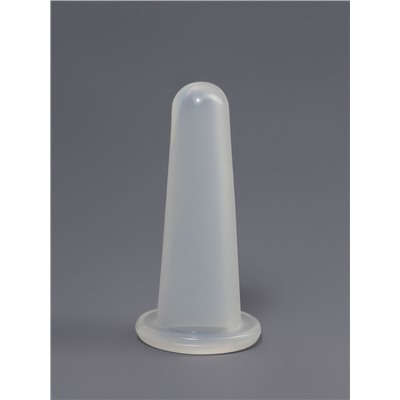 Банка вакуумная для массажа, размер M, d=3.9 см, прозрачная