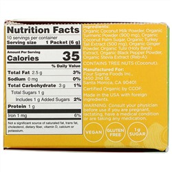 Four Sigmatic, Golden Latte Mix with Turkey Tail, 10 Packets, 0.21 oz (6 g) Each