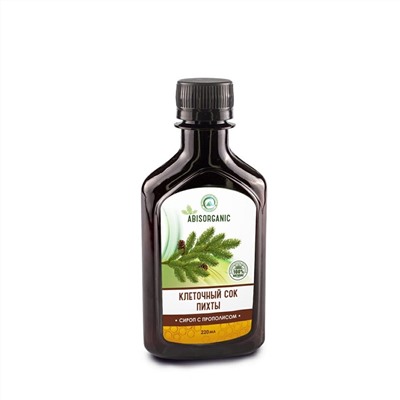 Клеточный сок пихты Сибирской с прополисом 220 мл.